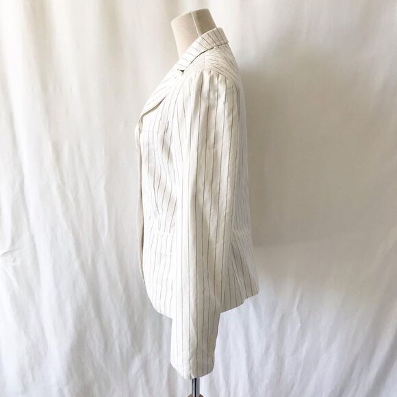 Faconnable pinstripe blazer size 2 - Picture 6 of 10